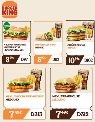 Catálogo Burger King en Ceuta | Promociones | 15/3/2022 - 20/5/2022