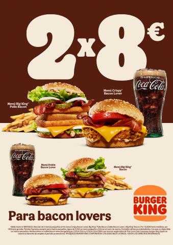 Catálogo Burger King en Zaragoza | Bacon lovers | 2/5/2022 - 18/7/2022