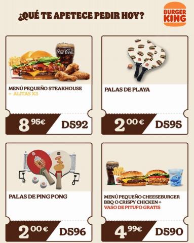 Catálogo Burger King en Vilagarcía de Arousa | Cupones descuento | 3/3/2023 - 31/3/2023