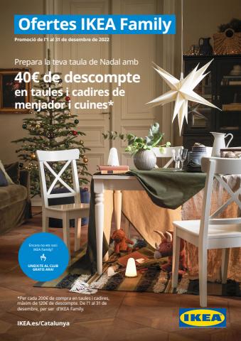 Ofertas de Hogar y Muebles en Molins de Rei | Ofertas Ikea Family de IKEA | 1/12/2022 - 31/12/2022