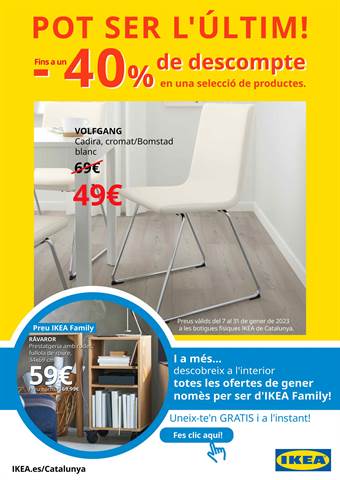 Catálogo IKEA en Tarragona | Pot ser l'últim! | 7/1/2023 - 31/1/2023