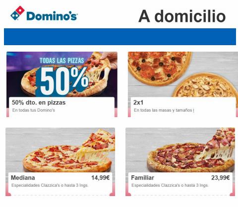 Catálogo Domino's Pizza en Bilbao | Ofertas imperdibles  | 15/2/2023 - 31/3/2023