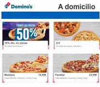 Catálogo Domino's Pizza en Las Palmas de Gran Canaria | Ofertas imperdibles  | 15/2/2023 - 31/3/2023
