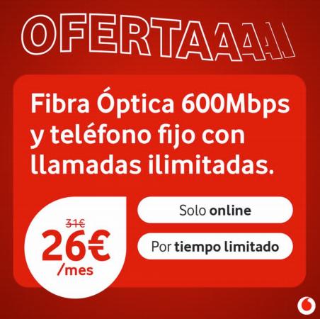 Ofertas de Informática y Electrónica en Calahorra | Ofertas especiales de Vodafone | 1/12/2022 - 18/12/2022