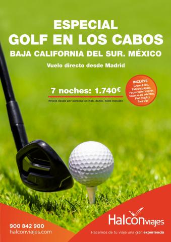 Ofertas de Viajes en Calahorra | Especial golf en los cabos  de Halcón Viajes | 29/6/2022 - 30/9/2022
