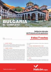 Ofertas de Viajes en Miranda de Ebro | Bulgaria al completo de Halcón Viajes | 3/4/2023 - 30/9/2023