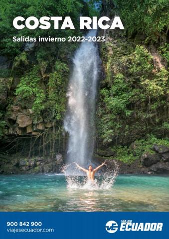 Catálogo Viajes Ecuador en Lugo | Costa Rica 2022-2023 | 29/12/2022 - 31/1/2023