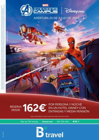 Catálogo B The travel Brand en Pamplona | Especial Disneyland | 17/6/2022 - 13/10/2022