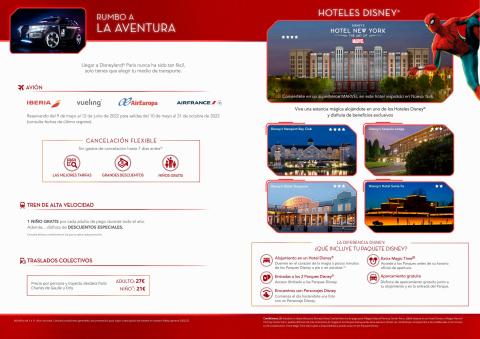 Catálogo B The travel Brand en Siero | Especial Disneyland | 17/6/2022 - 13/10/2022