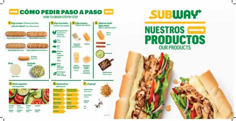 Catálogo Subway en Pontevedra | Nuestros Productos Subway | 13/2/2023 - 15/5/2023
