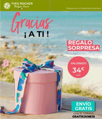 Ofertas de Perfumerías y Belleza en Mollet del Vallès | Promos imperdibles de Yves Rocher | 27/5/2022 - 31/5/2022