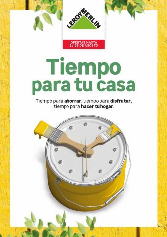 Catálogo Leroy Merlin en Gójar | Tiempo para tu casa | 28/7/2022 - 29/8/2022