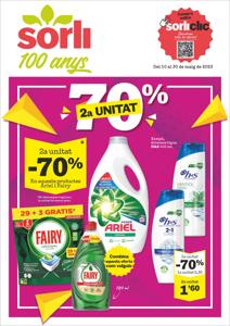 Catálogo Sorli | Catàleg d'Ofertes Sorli | 10/5/2023 - 30/5/2023