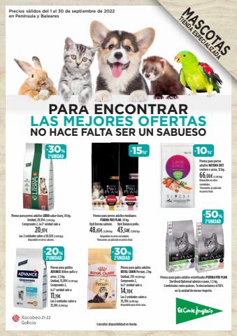 Catálogo El Corte Inglés en Barcelona | Ofertas para mascotas | 6/9/2022 - 30/9/2022