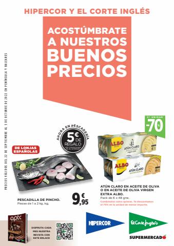 Catálogo El Corte Inglés en Granada | Supermercado | 29/9/2022 - 5/10/2022