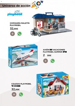 avion playmobil el corte ingles