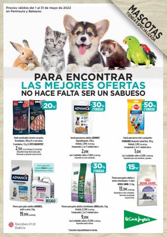 Catálogo El Corte Inglés en Palma de Mallorca | Las mejores ofertas para mascotas | 2/5/2022 - 31/5/2022