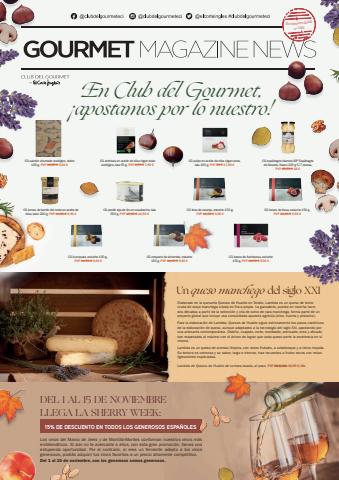 Oferta en la página 4 del catálogo Gourmet Magazine News de El Corte Inglés