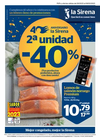 Catálogo La Sirena en Pozuelo de Alarcón | 2a unidad -40% | 26/1/2023 - 8/2/2023