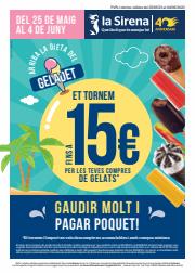 Ofertas de Hiper-Supermercados en Castell Platja d Aro | Arriba la dieta del gelat de La Sirena | 25/5/2023 - 4/6/2023