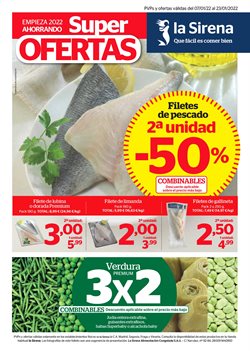Ofertas de Hiper-Supermercados en el catálogo de La Sirena ( Caduca mañana)