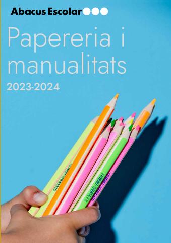 Catálogo Abacus en L'Hospitalet de Llobregat | Papeleria i manualitats | 23/3/2023 - 31/1/2024