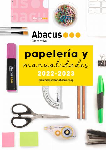Ofertas de Juguetes y Bebés en Prat de Llobregat | Papelería y manualidades 22/23 de Abacus | 12/9/2022 - 31/12/2022