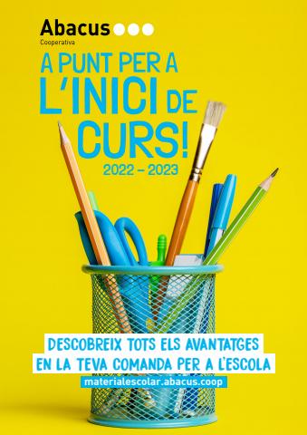 Catálogo Abacus en Sant Cugat del Vallès | A punt per a l'inici de curs! | 1/6/2022 - 31/7/2022