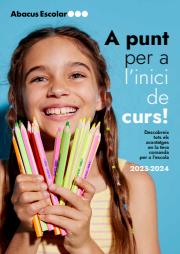 Catálogo Abacus en Blanes | A punt per a l'inici de curs! | 22/5/2023 - 31/7/2023