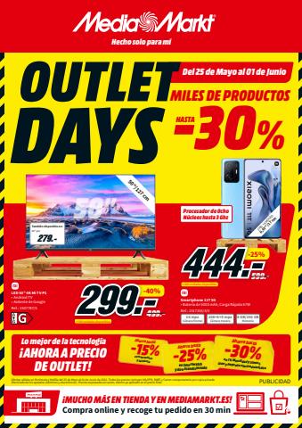 Ofertas de Informática y Electrónica en Cartaya | Outlet Days de Media Markt | 25/5/2022 - 1/6/2022