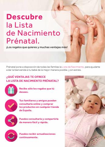 Catálogo Prénatal en Alicante | Nace una bebé, comienza la magia | 25/8/2022 - 26/9/2022