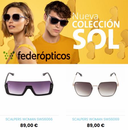 Ofertas de Salud y Ópticas en Alcalá la Real | Nueva colección sol de Federópticos | 1/9/2022 - 30/9/2022