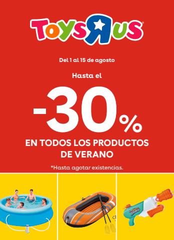 Ofertas de Ocio en Rinconada | HASTA EL -30% EN TODOS LOS PRODUCTOS DE VERANO de ToysRus | 1/8/2022 - 15/8/2022