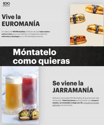 Catálogo 100 Montaditos en Torrelavega | Móntatelo como quieras | 5/9/2022 - 30/9/2022
