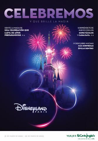 Ofertas de Viajes en Collado Villalba | Folleto Disney 30 Aniversario de Viajes El Corte Inglés | 31/3/2022 - 29/3/2023