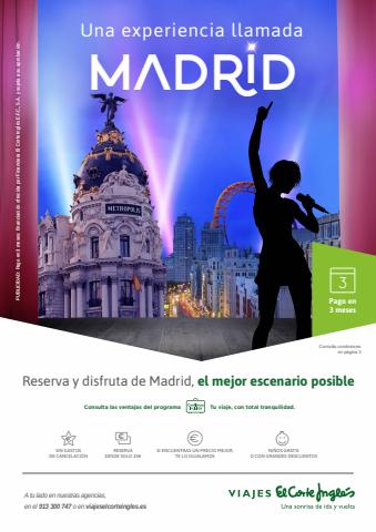 Catálogo Viajes El Corte Inglés | Ven a Madrid | 10/10/2022 - 31/12/2022