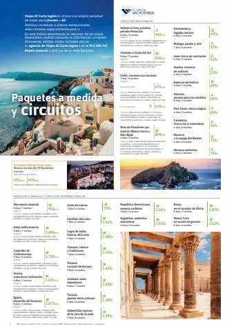 Catálogo Viajes El Corte Inglés en Alzira | Mayores de 60 | 10/10/2022 - 30/11/2023