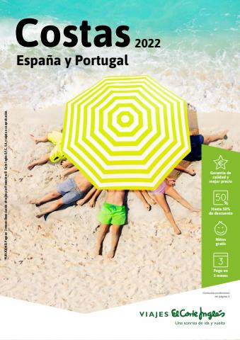 Catálogo Viajes El Corte Inglés en Reus | Costas y Portugal 2022 | 11/4/2022 - 30/6/2022