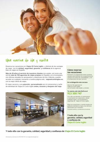 Catálogo Viajes El Corte Inglés en Alcoi | Costas y Portugal 2022 | 11/4/2022 - 30/6/2022