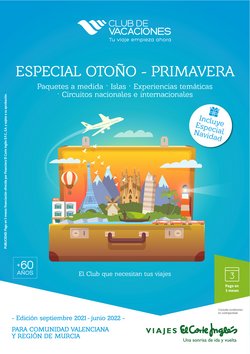 Ofertas de Navidad en el catÃ¡logo de Viajes El Corte InglÃ©s ( MÃ¡s de un mes)