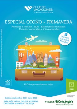 Catálogo Viajes El Corte Inglés ( Más de un mes)