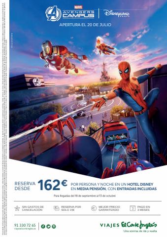 Catálogo Viajes El Corte Inglés en Reus | Disney Verano Mágico | 7/6/2022 - 20/7/2022