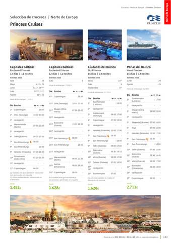 Catálogo Viajes El Corte Inglés en Girona | Cruceros marítimos 2021-2022 | 10/7/2021 - 31/12/2022