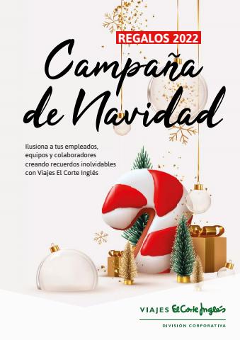 Oferta en la página 13 del catálogo Navidad empresas de Viajes El Corte Inglés