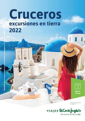 Catálogo Viajes El Corte Inglés en Cornellà | Excursiones Cruceros 2022 | 11/4/2022 - 30/6/2022