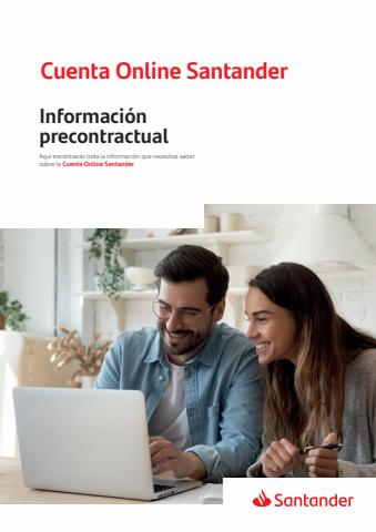 Catálogo Banco Santander en Monóvar | Cuenta online Santander | 1/4/2022 - 30/6/2022