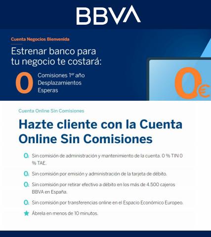 Ofertas de Bancos y Seguros en Mollet del Vallès | BBVA Novedades de BBVA | 2/3/2022 - 30/9/2022