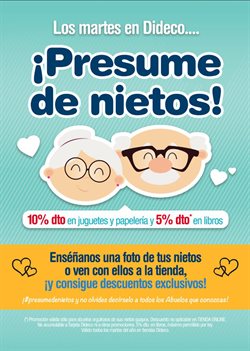 Ofertas de Dideco en el folleto de Madrid