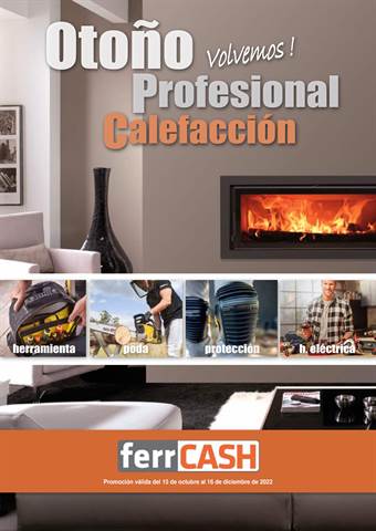 Catálogo Ferrcash en Cáceres | Otoño Profesional Calefacción | 15/10/2022 - 16/12/2022