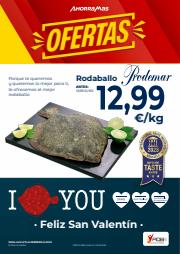 Ofertas de Hiper-Supermercados en Leganés | Feliz San Valentín de Ahorramas | 9/2/2023 - 15/2/2023